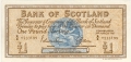 Bank Of Scotland 1 Pound Notes 1 Pound,  3. 3.1967